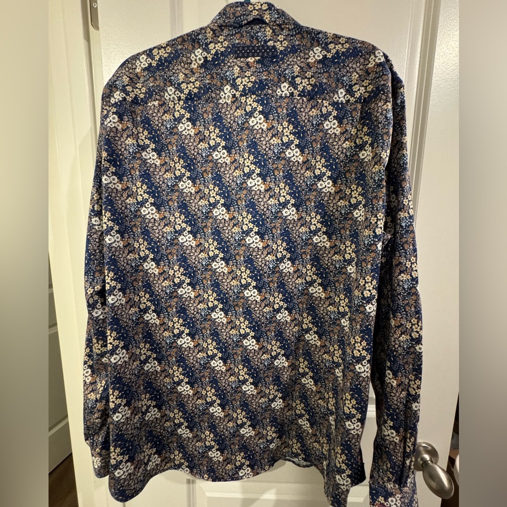 Au Noir Luxury Long Sleeve Stretch Shirt - Picture 3 of 12